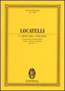 L'Arte del Violino Op. 3, Nos. 1-4 Concertos for Violin<br><br>Study Score