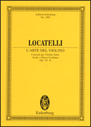 L'Arte del Violino Op. 3, Nos. 5-8 Concertos for Violin<br><br>Study Score