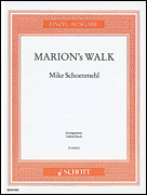 Cover for Marion's Walk Piano Solo : Schott by Hal Leonard