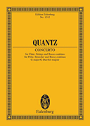 Cover for Flute Concerto G Maj  ***pop*** : Schott by Hal Leonard