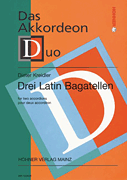 Product Cover for 3 Latin Bagatelles for 2 Accordians Schott  by Hal Leonard