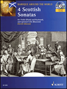 Four Scottish Sonatas For Violin and Keyboard, with optional Cello – Score and Parts