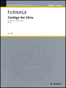 Cortège for Chris for Clarinet, Cello and Piano - Score and Parts