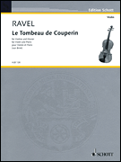 Le Tombeau de Couperin Violin and Piano