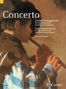 Concerto Easy Concert Pieces for Descant Recorder and Piano (Harpsichord)
