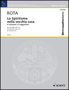 Cover for Lo Spiritismo Nella Vecchia Casa For Clarinet : Woodwind Solo by Hal Leonard