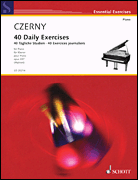 Czerny – 40 Daily Exercises, Op. 337 Piano