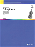 Three Ragtimes for Viola and Piano