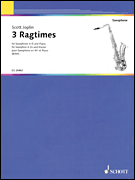 3 Ragtimes for E flat Saxophone and Piano