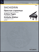 Artless Pages Seven Impromptus<br><br>Piano