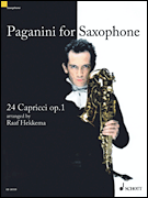 Paganini for Saxophone 24 Capricci, Op. 1<br><br>Soprano or Alto Saxophone