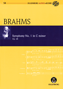 Symphony No. 1 in C minor, Op. 68 Eulenburg Audio+Score Series, Vol. 54<br><br>Study Score/ CD Pack