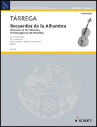 Recuerdos de la Alhambra Cello Quartet (Score and Parts)