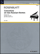 Concertino on Two Russian Themes Piano Duet