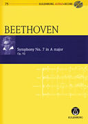 Symphony No. 7 in A Major Op. 92 Eulenburg Audio Score 75