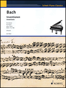 Inventions, BWV 772-786 Piano
