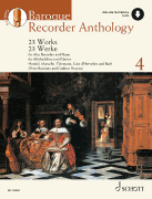 Baroque Recorder Anthology, Vol. 4 23 Works for Alto Recorder and Piano<br><br>with Access to Online Audio