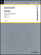 Wolfgang Amadeus Mozart – Sonata for Bassoon (Violoncello) and Piano in B-flat Major, K. 292 Basso ad libitum