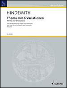 Product Cover for Paul Hindemith – Theme and Six Variations