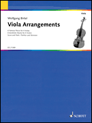Viola Arrangements Six Famous Pieces for Four Violas