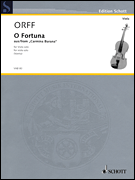 O Fortuna from <i>Carmina Burana</i> Viola Solo