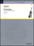 O Fortuna from <i>Carmina Burana</i> Violin Solo