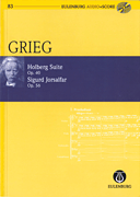 Holberg Suite Op. 40 / Sigurd Jorsalfar Op. 56 Eulenburg Audio+Score Series, Vol. 83<br><br>Study Score/ CD Pack