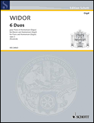 Cover for Widor Cm Duos6 (kpl) : Schott by Hal Leonard