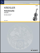 Cover for Kreisler Oc7 Polichinelle Vln Pft : Schott by Hal Leonard