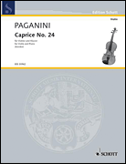 Cover for Kreisler Mw14 Paganini Caprice No.24 Vln : Schott by Hal Leonard
