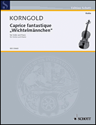Product Cover for Korngold Caprice Fantastique V  Schott  by Hal Leonard