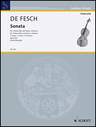De Fesch Sonata Cmaj Op8/4 Vc Bc