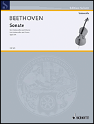 Cover for Beethoven Sonata Op64 Vc Pft : Schott by Hal Leonard