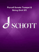 Purcell Sonata Trumpet & String Orch Vl1