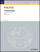 Product Cover for Fricker Concertante Cor.ang Pft  Schott  by Hal Leonard