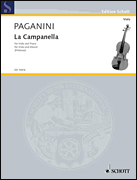 Product Cover for La Campanella for Viola and Piano Schott  by Hal Leonard
