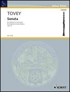 Tovey Sonata Op16 Clar Pft