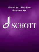 Purcell Rv17 Hark How Songsters Vce