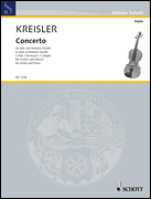 Kreisler Concerto Cmaj Vln Pft.red