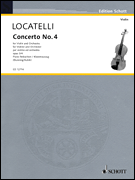 Concerto No. 4 for Violin and Orchestra, Op. 3 Violin and Piano Reduction