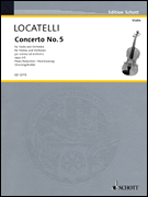 Concerto No. 5 for Violin and Orchestra, Op. 3 Violin and Piano Reduction