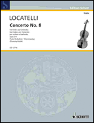 Product Cover for Concerto No. 8 in E Minor, Op. 3 Violin and Piano Reduction Schott  by Hal Leonard