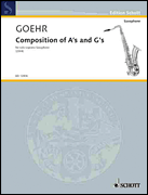 Product Cover for Goehr Composition Of A's & G's