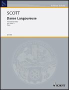 Product Cover for Scott C Danse Langoureuse Op74/3 (ep)  Schott  by Hal Leonard