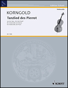Product Cover for Tanzlied des Pierrot for Violoncello and Piano Schott  by Hal Leonard