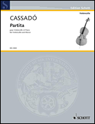 Product Cover for Cassado Partita Vc Pft  Schott  by Hal Leonard