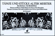 Cover for Kaestner(ed) Dances & Pieces 3or4rec : Schott by Hal Leonard