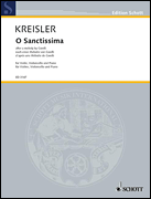 Cover for Kreisler F O Sanctissima (corelli)(ep) : Schott by Hal Leonard
