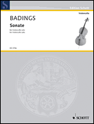 Product Cover for Badings Sonate S.cello  Schott  by Hal Leonard