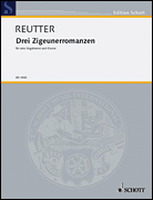 Product Cover for 3 Zigeunerromanzen for Voice and Piano Schott  by Hal Leonard